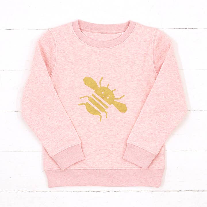 Camisola orgânica Bee Print por atacado de Bella + Phoenix