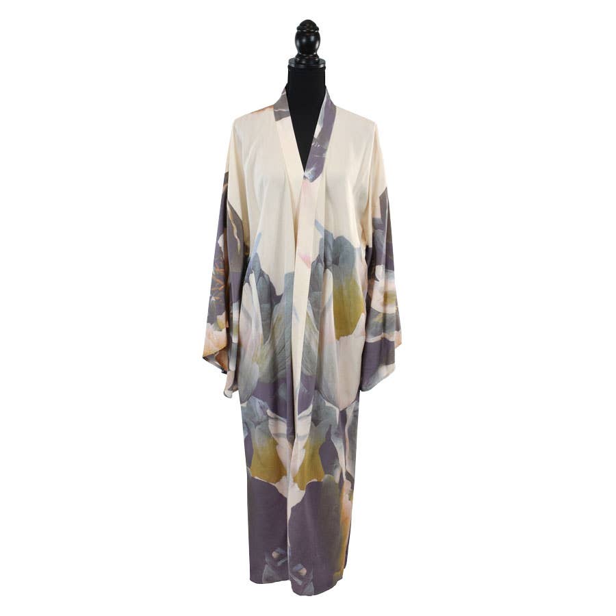 Dupatta Designs - Wholesale Robe - Women's - Sheila Duster Kimono Robe4