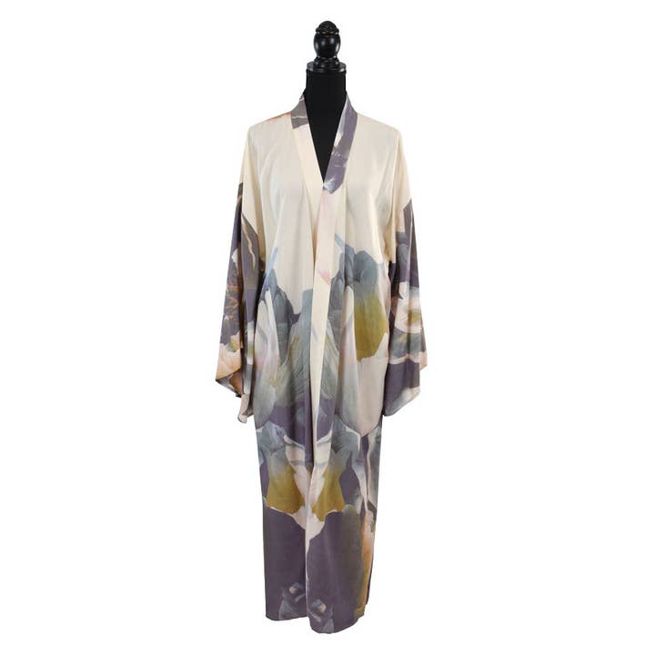 Dupatta Designs - Wholesale Robe - Women's - Sheila Duster Kimono Robe4