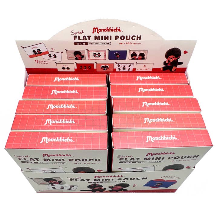LASR - Wholesale Pouch - Women's - Monchhichi Mini Pouch Blind Box -10PC Blind Box2