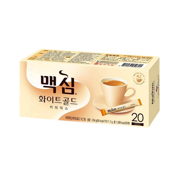 K Moitves - Wholesale Instant Coffee/Espresso - Dongsuh Maxim Instant Coffee Mix-12g (20x24, 480Sticks)