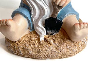 Liffy - Wholesale Candle Holder - Beach Gnome Resin Candle Holder Figurine Coastal Decor8