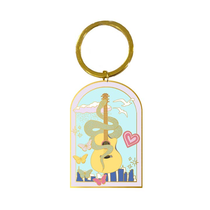 Gracefully Made Art - Wholesale Keychain - Women's - Taylor Swift Enamel Keychain