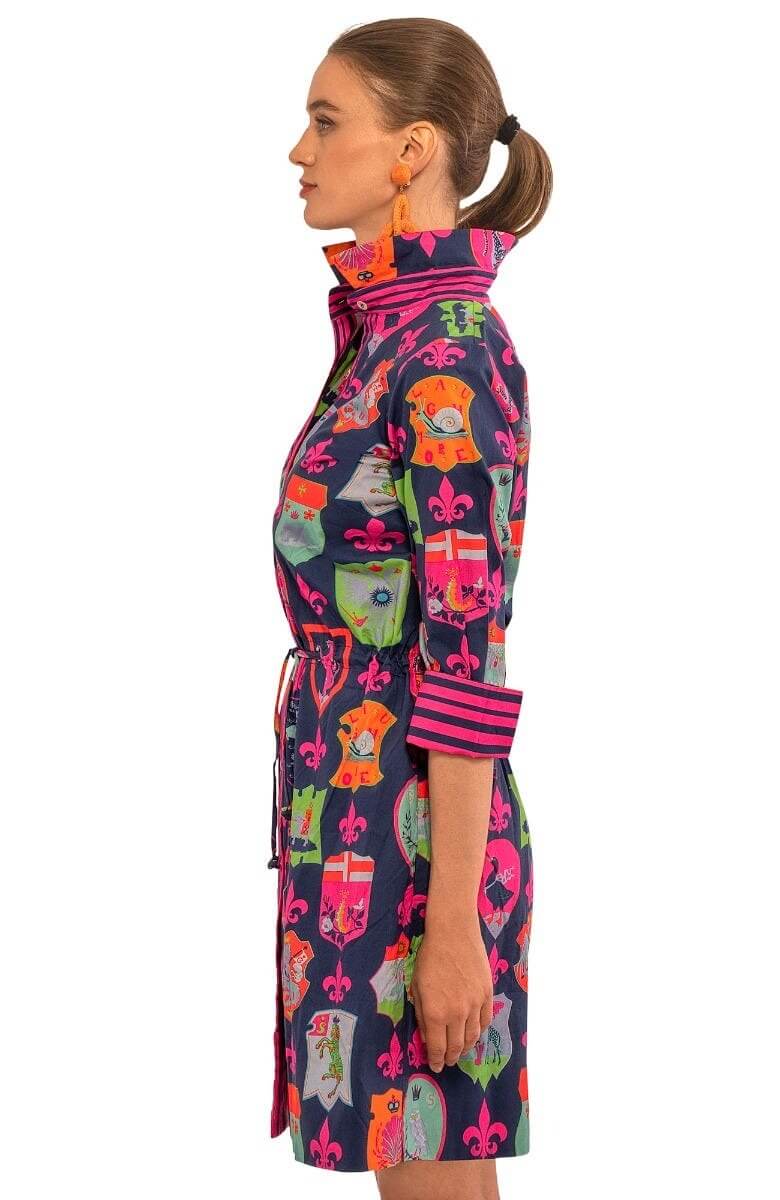 Gretchen Scott LLC – wholesale Dress – Women's – Shirtwaist Pulley Dress - Siena6