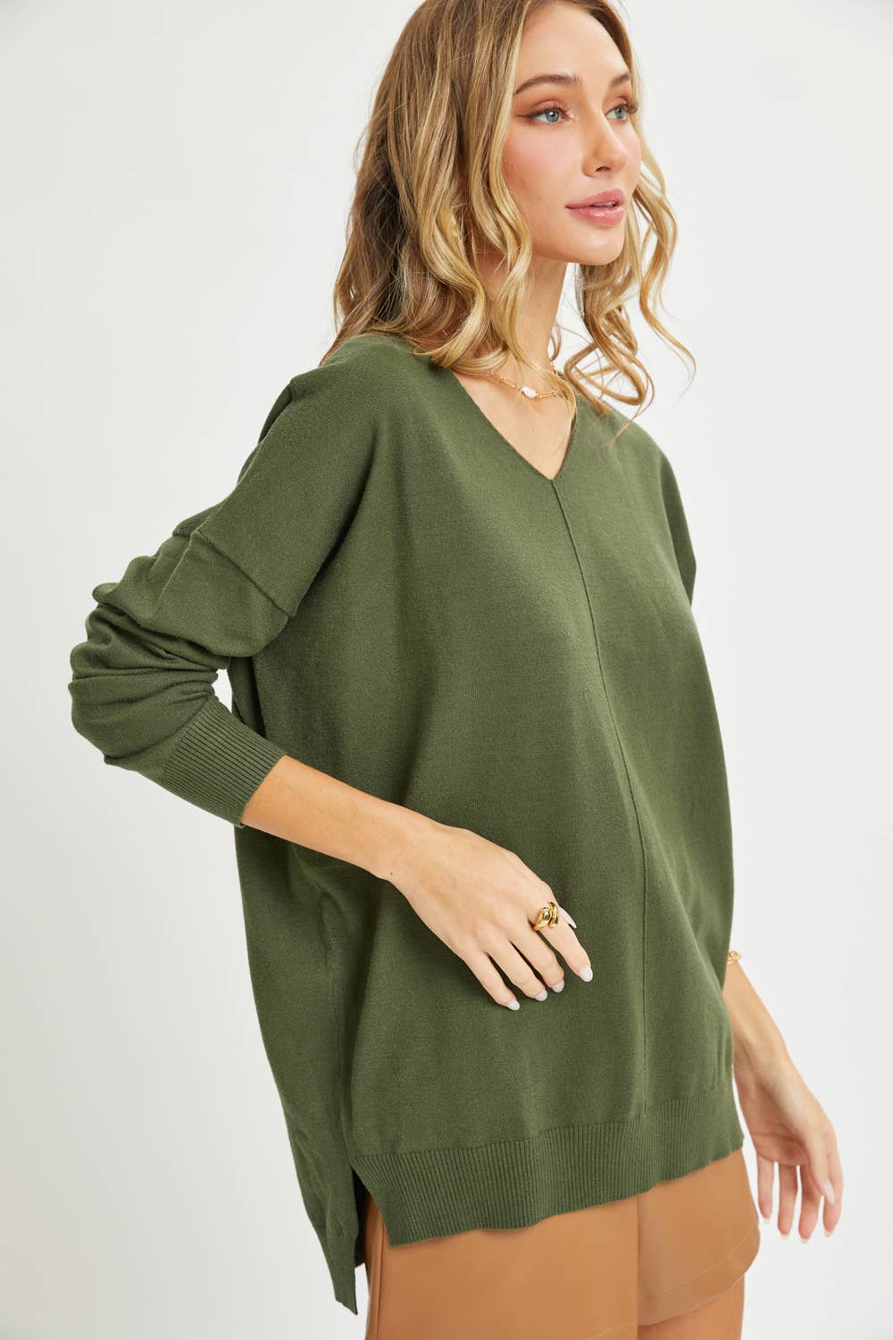 Sweet Lovely by Jen – wholesale Knitted jumper – Women′s – COZY KNIT  RELAXED  COMFY CASUAL  SWEATER74