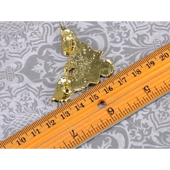 AK Brand – wholesale Brosch – Patriotic American Eagle USA flagga brosch Pin