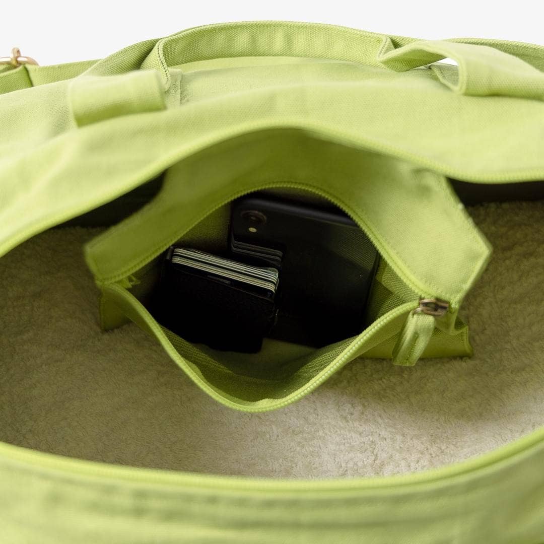 treeletic® – wholesale Sports bag – Unisex – ECO Y Gym Bag vegan sports bag made from 100% organic cotton leaf3