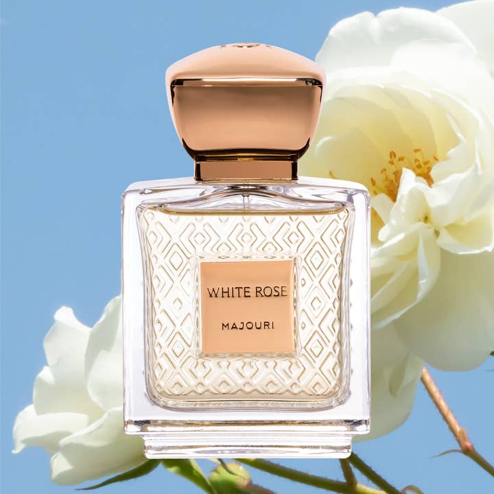 MAJOURI - Wholesale Perfume/Eau de Toilette - WHITE ROSE - Eau de Parfum 75ml
