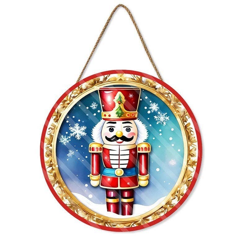 Ekartini - Wholesale Door Hanger - Wooden Creative Round Door Sign Hanging1