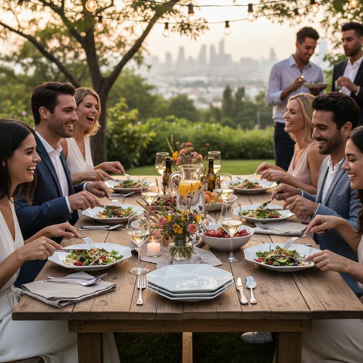 Kadra Kitchenware – wholesale Salladstallrik – Mitbak 8" Bone China diamantformade salladsplattor Set med 62