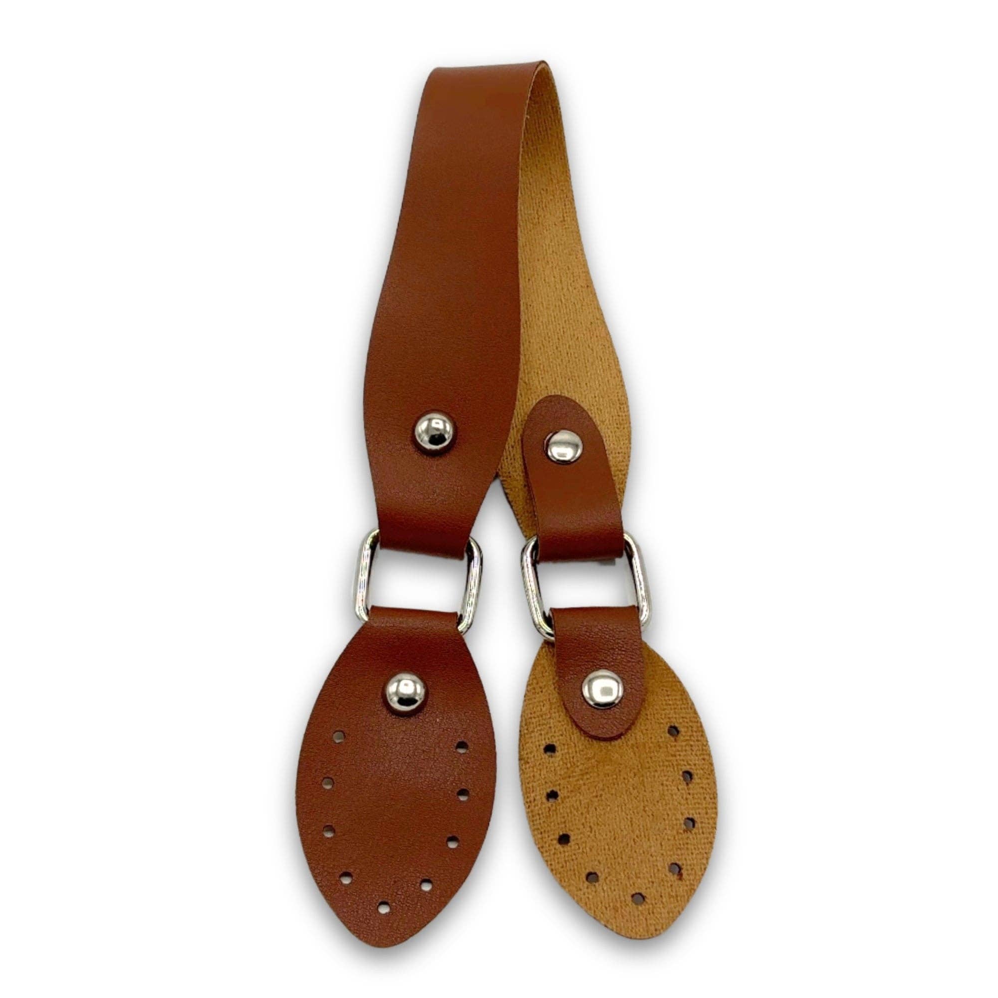 Sensy - Vendita all'ingrosso Attrezzi per lavoro a maglia/uncinetto - Manico per borsa in pelle PU (43 cm) (2 pezzi)6