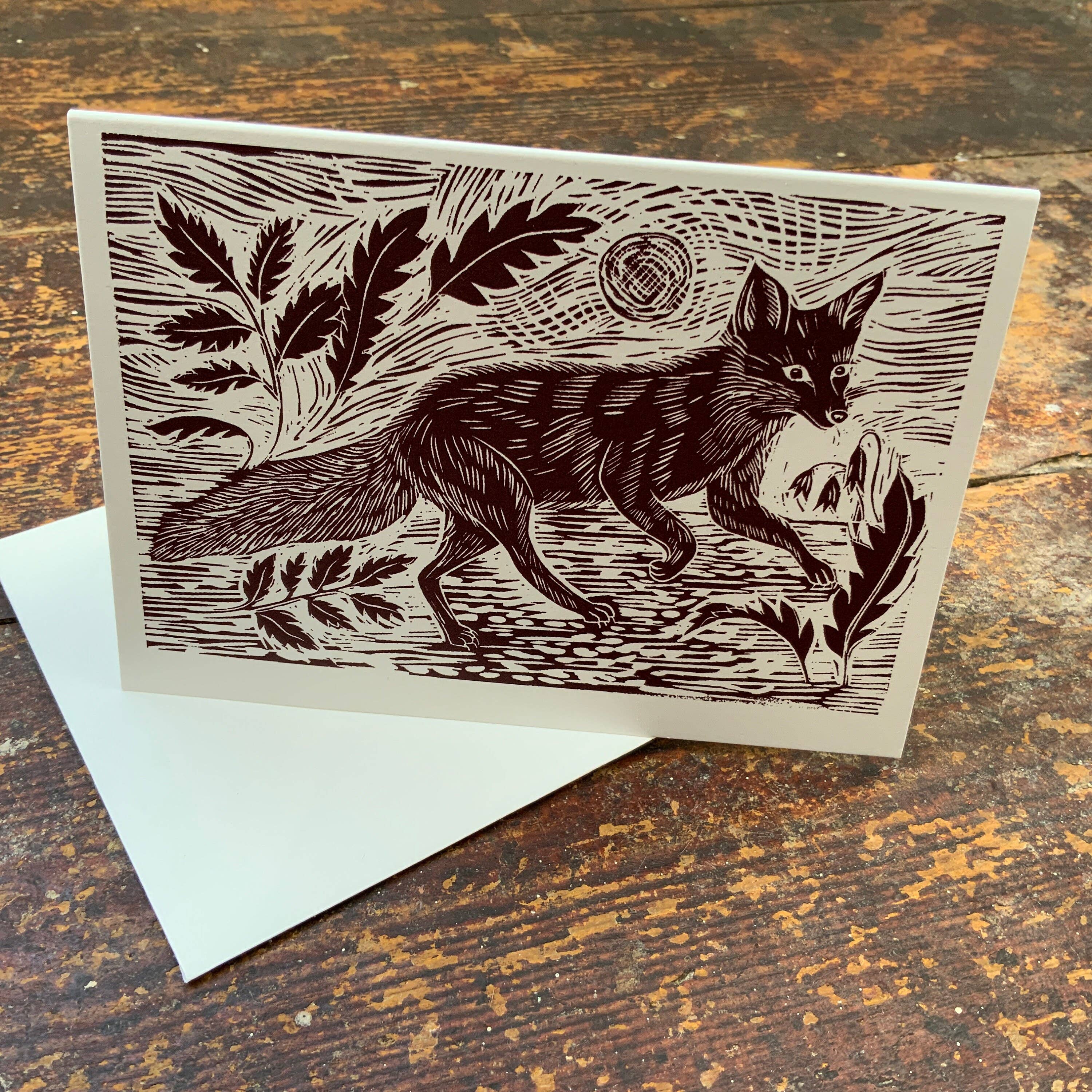Vivienne Keable - Wholesale Everyday Greeting Card - Fox Art Card - Greeting Card - Birthday Card - Nature Card -4