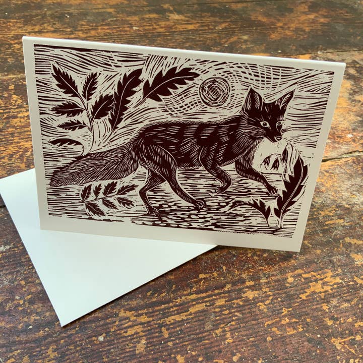 Vivienne Keable - Wholesale Everyday Greeting Card - Fox Art Card - Greeting Card - Birthday Card - Nature Card -4