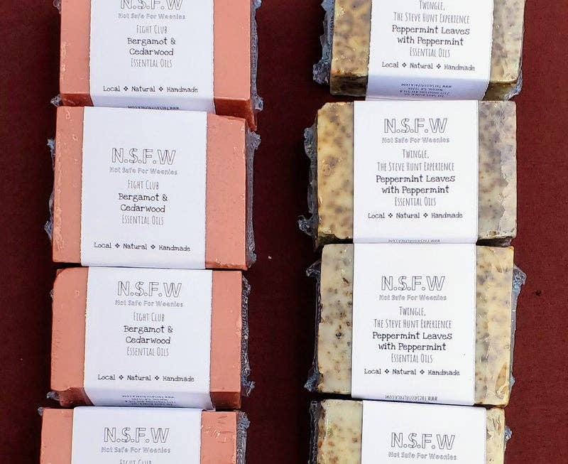 The Sassy Alpaca – sabonete sólido por atacado – Sabonete Grande NSFW1