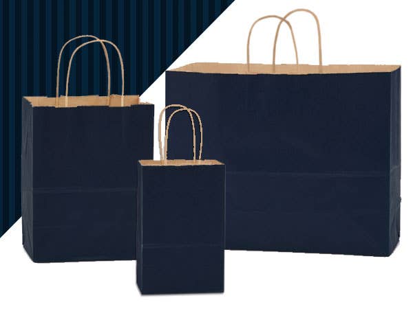 Nashville Wraps - Wholesale Gift Bag - Recycled Shadow Stripe Kraft Paper Retail Shopping Bags23