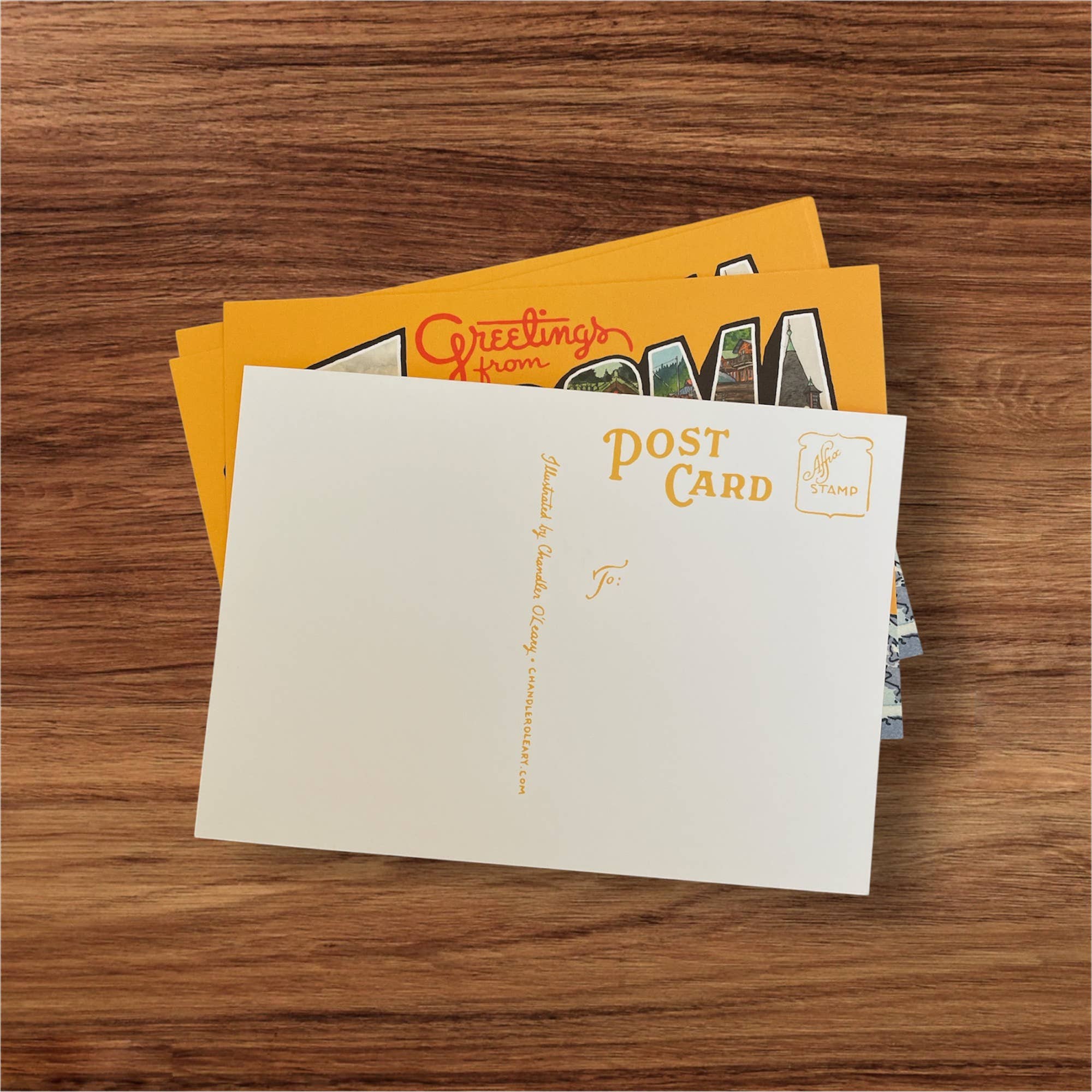 Anagram Press - Wholesale Postcard - Greetings From Tacoma Postcard3