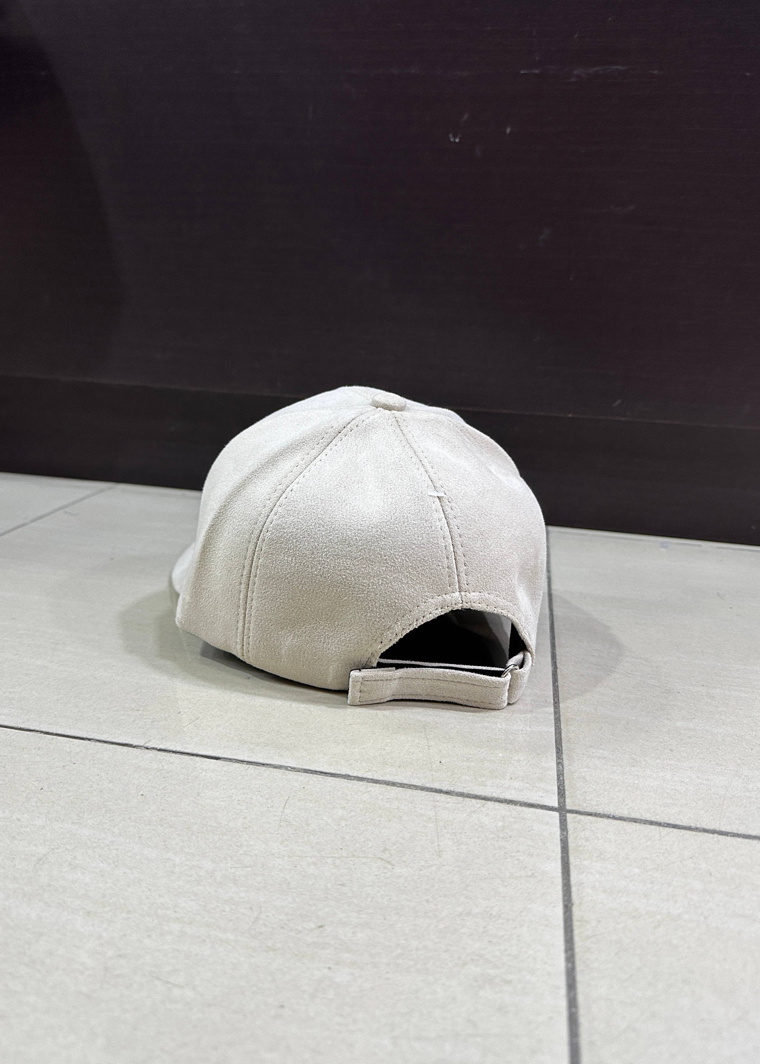 JULIA PARIS - Wholesale Baseball Cap - Women's - Suede effect cap1