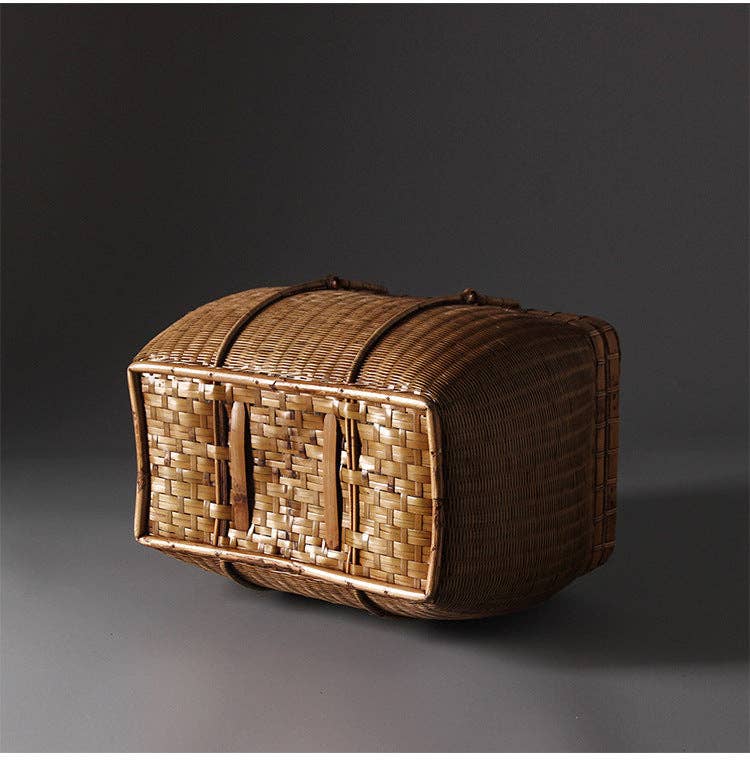 Gohobi （We cover U.S. import duties） - Wholesale Basket - Gohobi Handmade Bamboo Teaware Basket8