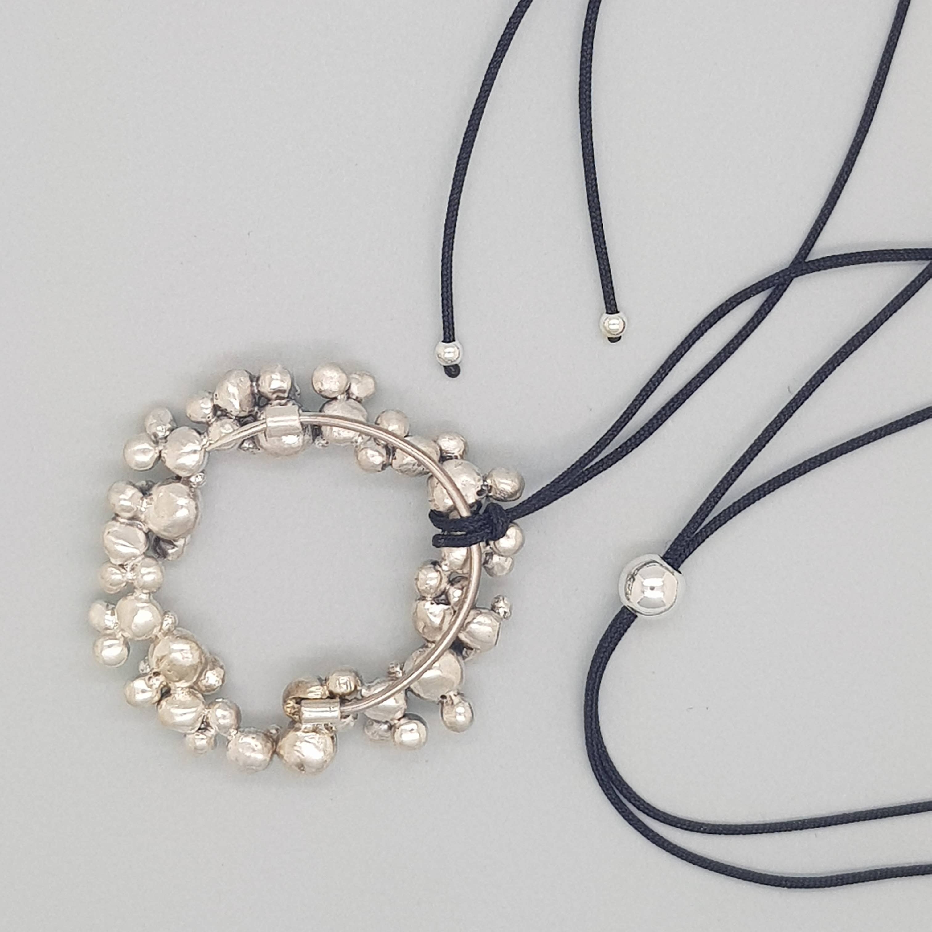 ALEGRIA B. - Wholesale Brooch - STERLING SILVER BROOCH-PENDANT2