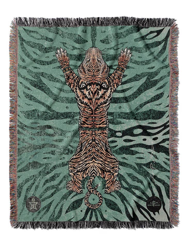 AEON Tiger Blanket for wholesale by Sean Martorana