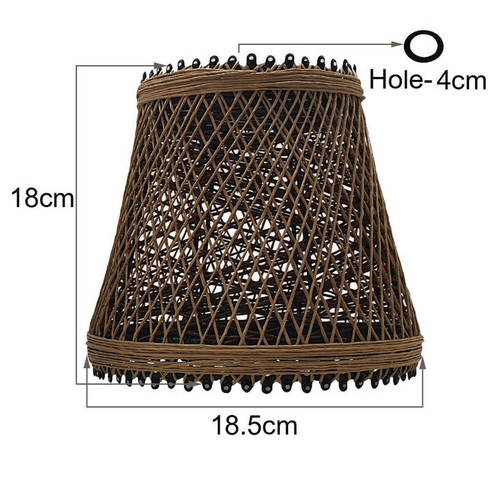 Ledsone – wholesale Chandelier/hanging light – Nest Bird Cage Pendant Light Woven Rattan Creative Lamp Cage1