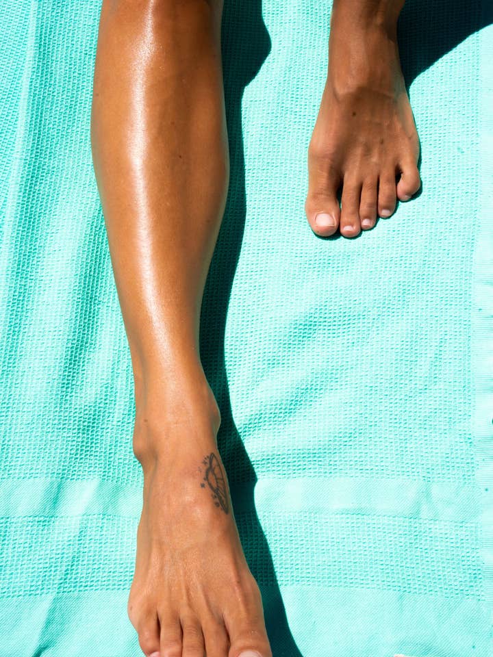 Mint Turkish Waffle Towel for wholesale by ALSi Apparel Co.