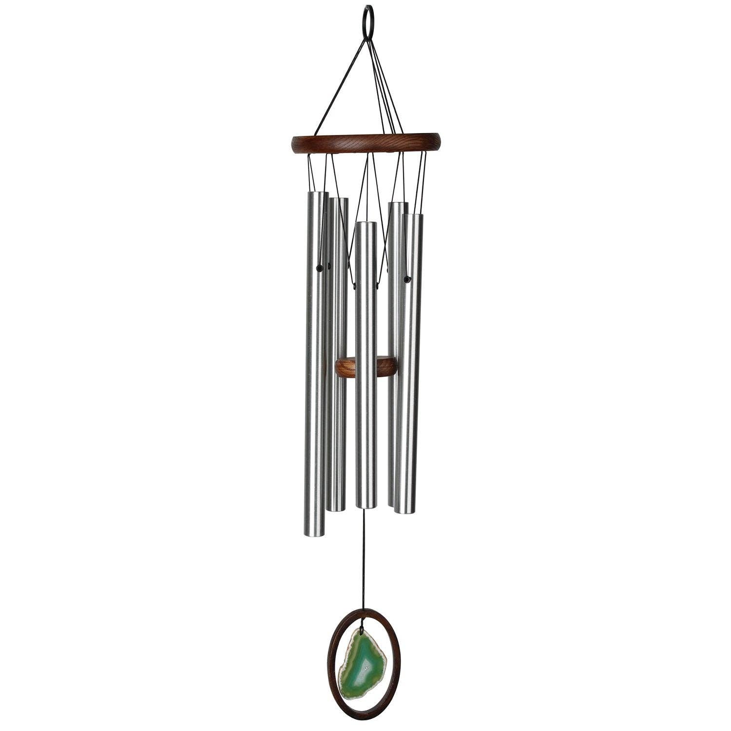 Woodstock Chimes - Wholesale Wind Chime - Woodstock Agate Chime™ - Large, Green2