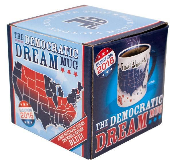 Unemployed Philosophers Guild - Wholesale Coffee Mug - Democratic Dream Heat-Changing Coffee Mug2