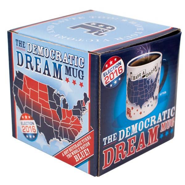 Unemployed Philosophers Guild - Wholesale Coffee Mug - Democratic Dream Heat-Changing Coffee Mug2