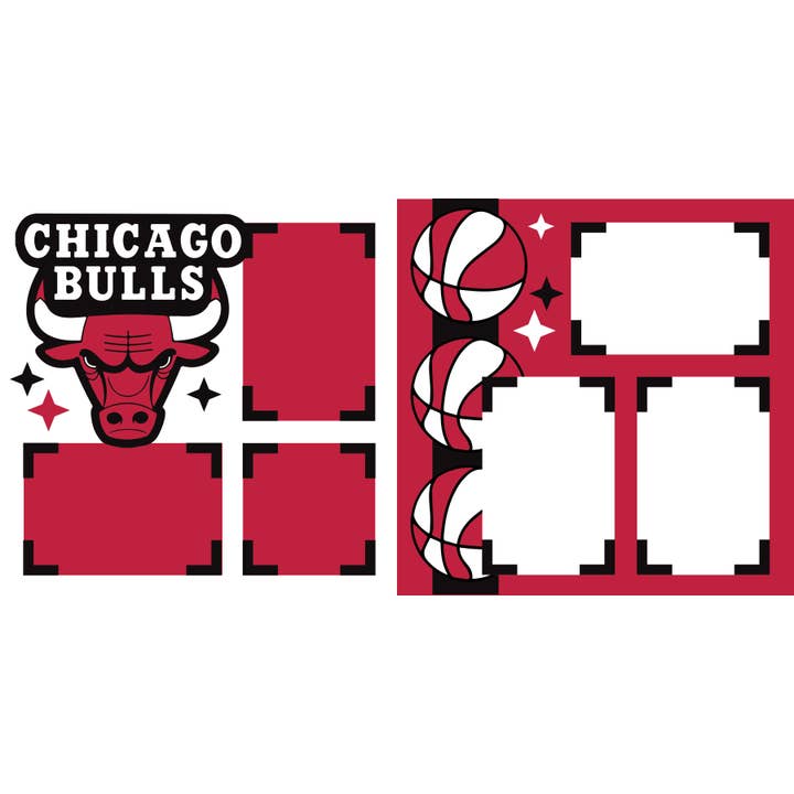 Chicago tjurar för wholesale av Scrapbook Concierge