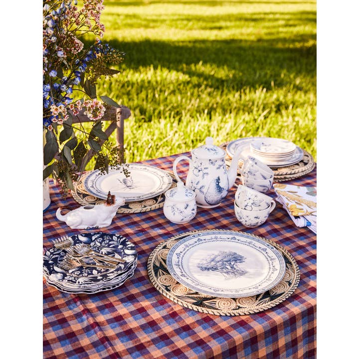 Blue Stallion Farm - Wholesale Tea Set - BLUE & WHITE 11-PIECE TEA SET WITH GIFTBOX2