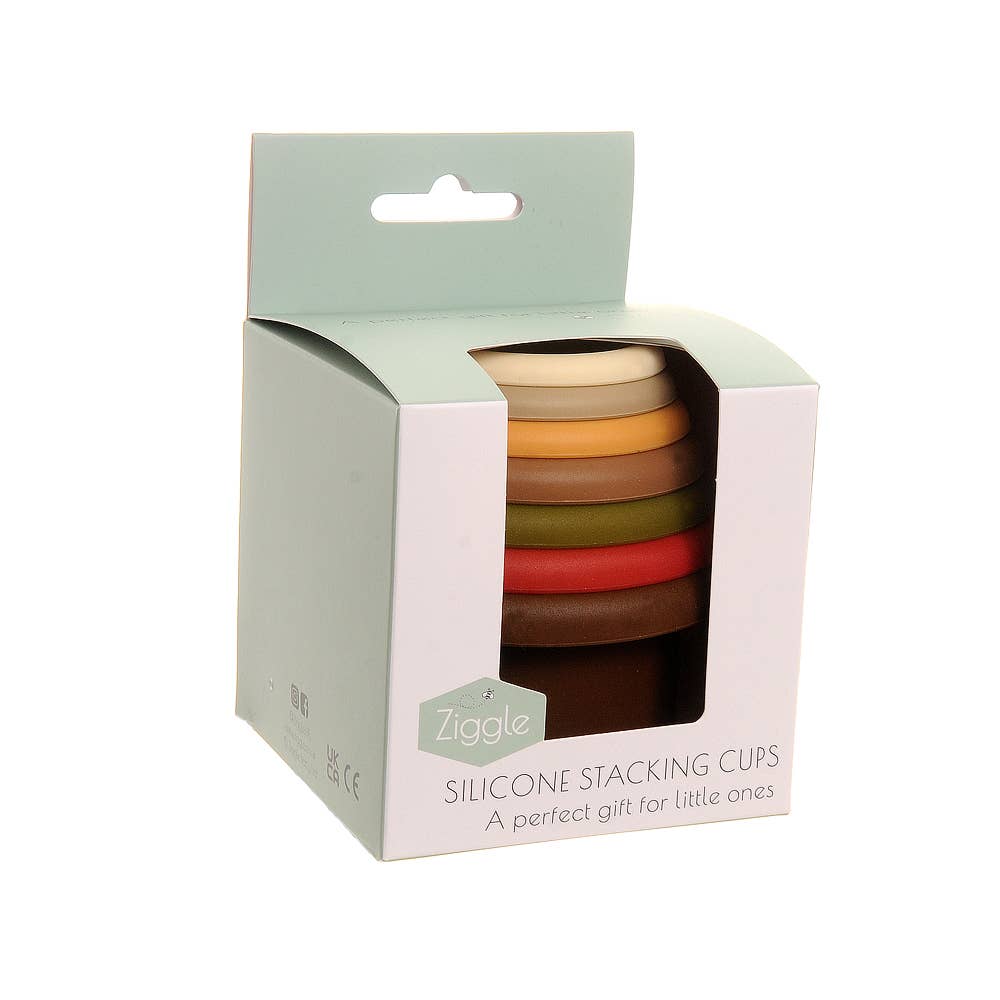 Ziggle Baby - Wholesale Stacking rings game – Baby - Christmas Stacking Cups Silicone