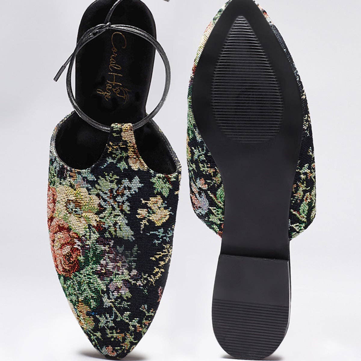 Coral Haze – wholesale Mules – Women’s – Black Gypsy3