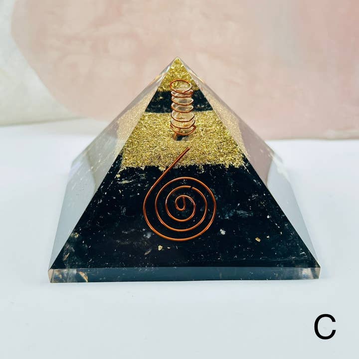 Rock Paradise - Wholesale Spiritual Stone/Crystal - Orgone Crystal Pyramid