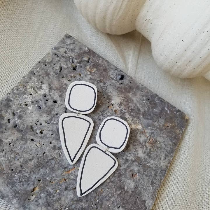 That Clay Girl Co. - Wholesale Dangle Earrings - Polymer Clay Earrings | Textured Earrings | Organic Earrings13