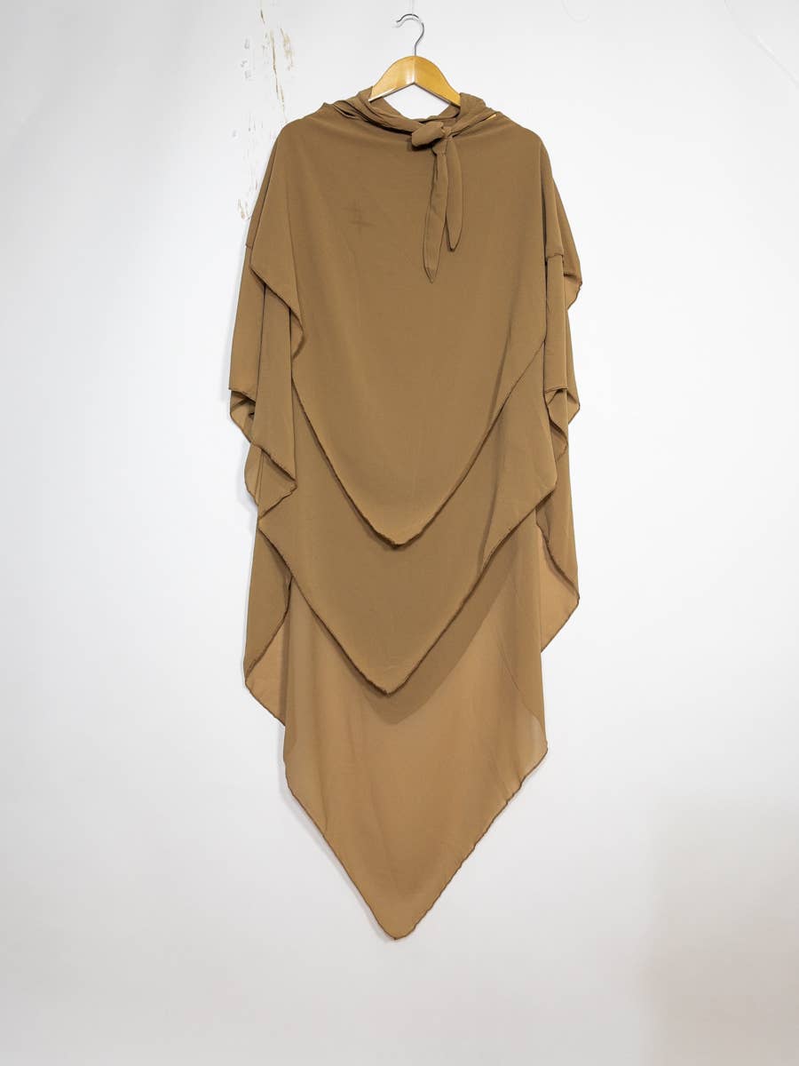 IDEAL OUTFIT - Wholesale Hijab - Women's - Khimar three shuttlecock for women ref:231714