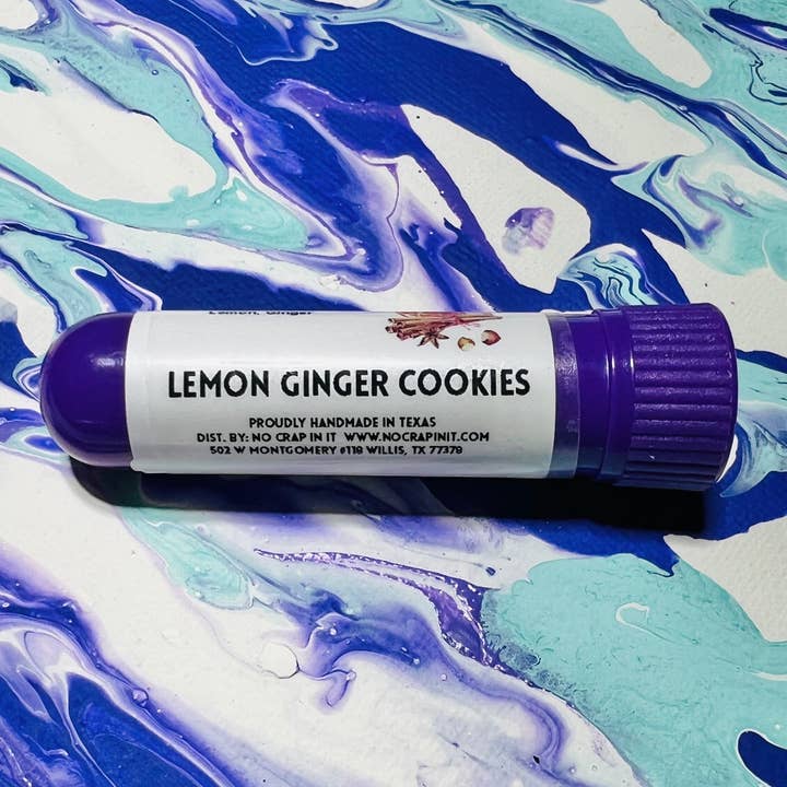 No Crap In It - Wholesale Aromatherapy Inhaler - Inhaler (Lemon Ginger, Cold Season)