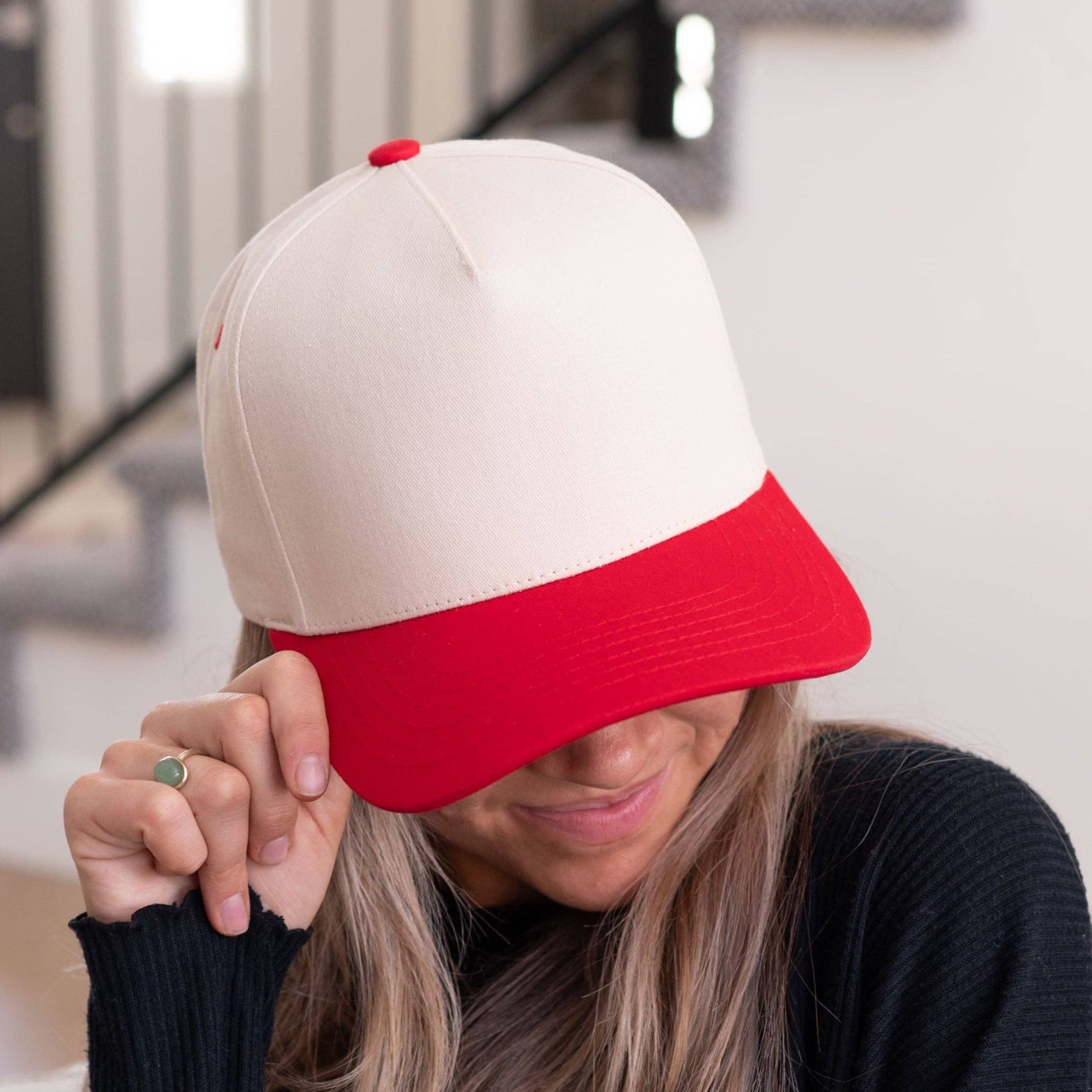 Truly Contagious - Wholesale Trucker Hat - Unisex - C.C Brand Two Tone Canvas Trucker Cap – Wholesale TCM000216