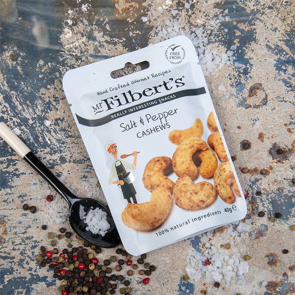 Mr Filbert's – wholesale Nuts – Indonesian Pepper Inspired Cashews