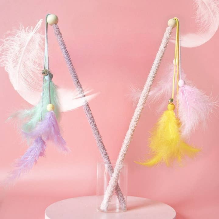 Moo - Interaktiv fjäderstav för katter för wholesale av Cheerhunting