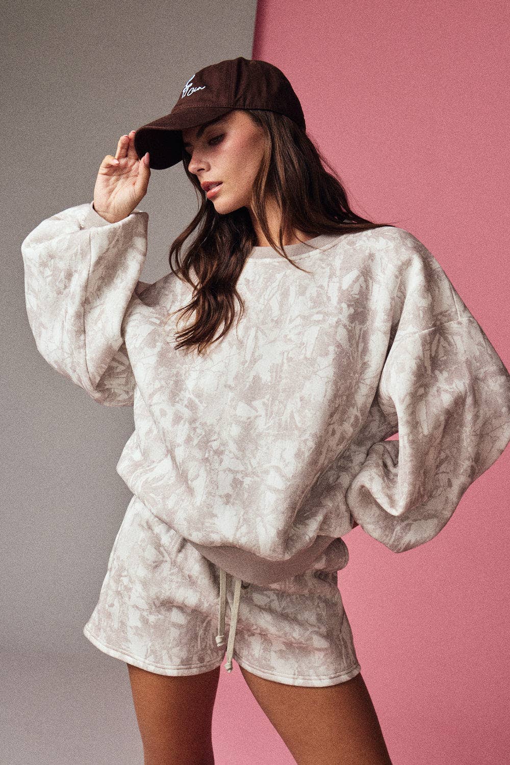 Papermoon - Wholesale Activewear Set - Women's - PX50791 - Woodland Camo Crewneck Set31