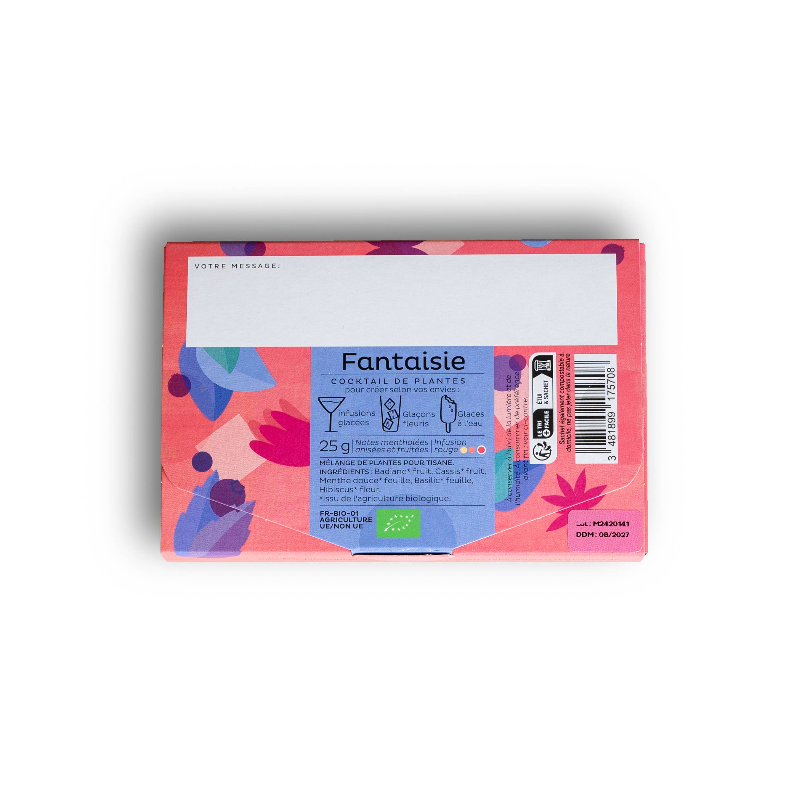 LE COMPTOIR D'HERBORISTERIE - Wholesale Health/Detox Tea - FANCY POSTER ICED INFUSION 25 G1