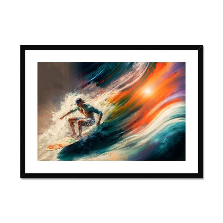 Surf Venus Encadré & Monté Impression pour la vente par Pixel Gallery