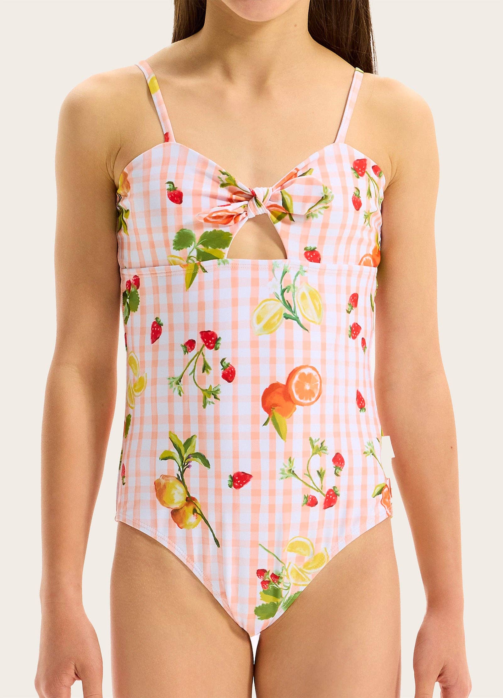 Citrus Gingham One-piece - Citrus Gingham for wholesale on Faire1