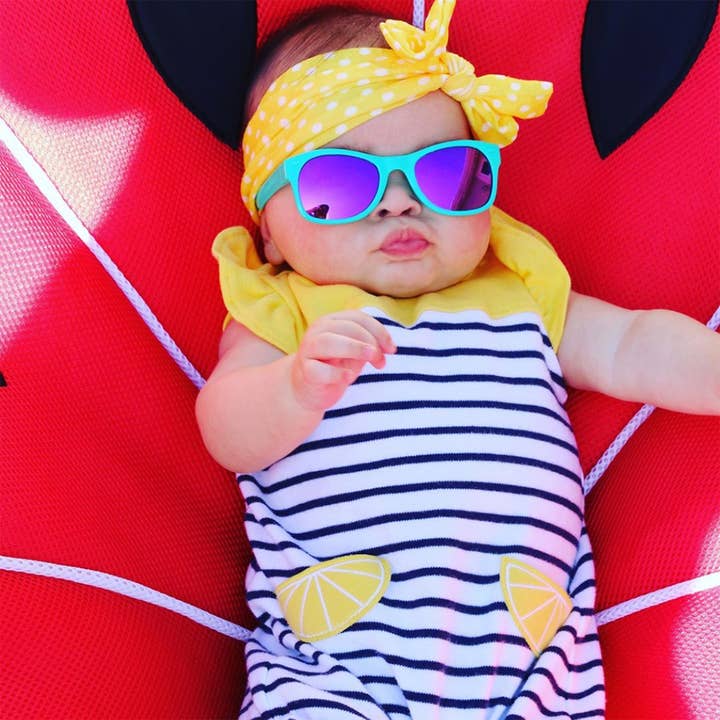 Roshambo Eyewear – Großhandel Sonnenbrille – Kinder – Mintfarbene „Goonies“ Sonnenbrille mit Polarisiertem Glas14