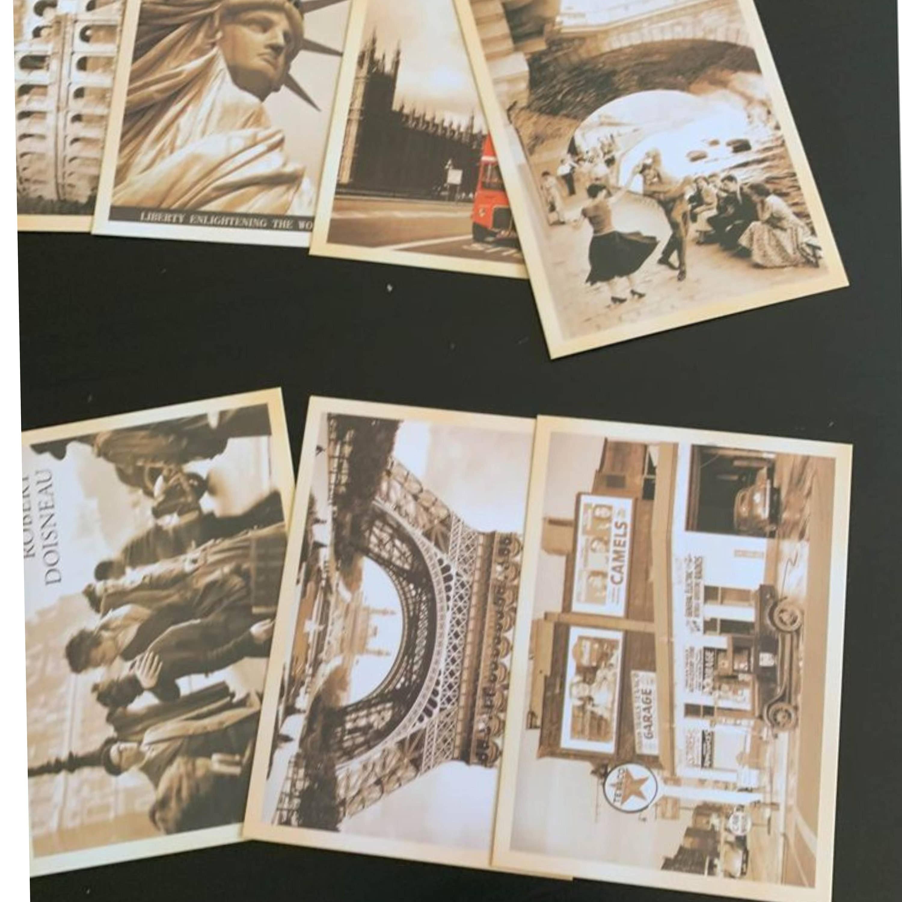 Magnifique Hearts - Wholesale Postcard Set - Vintage Styled Old Travel Postcards | Lucky Dip Set - 1, 2,4