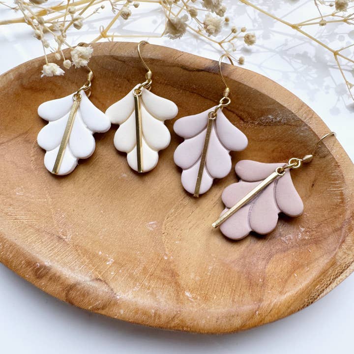 Leaf Cascade Earrings for wholesale by S.I. Originals