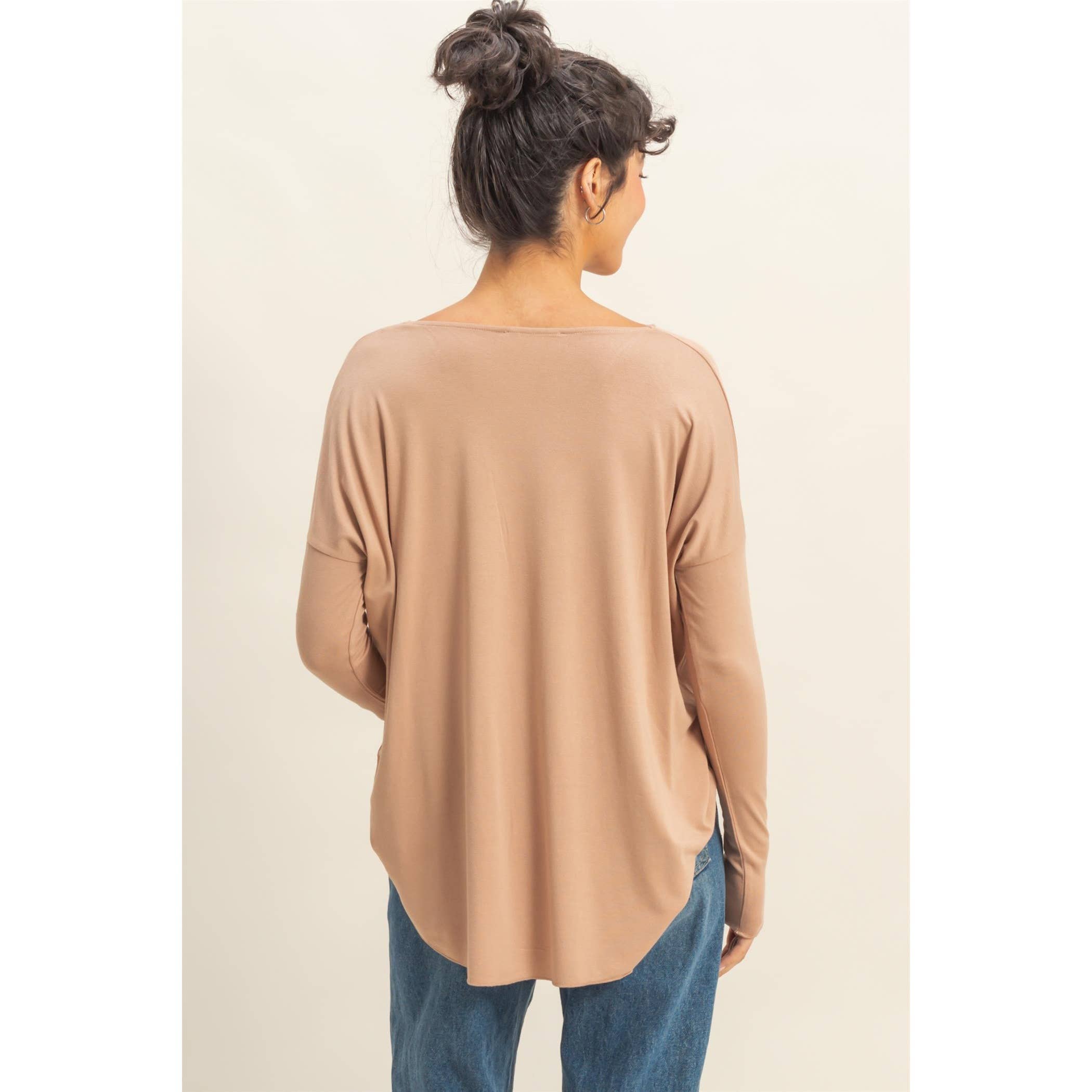 Double Zero - Vendita all'ingrosso Camicia - Donna - Top a maniche lunghe drappeggiato18