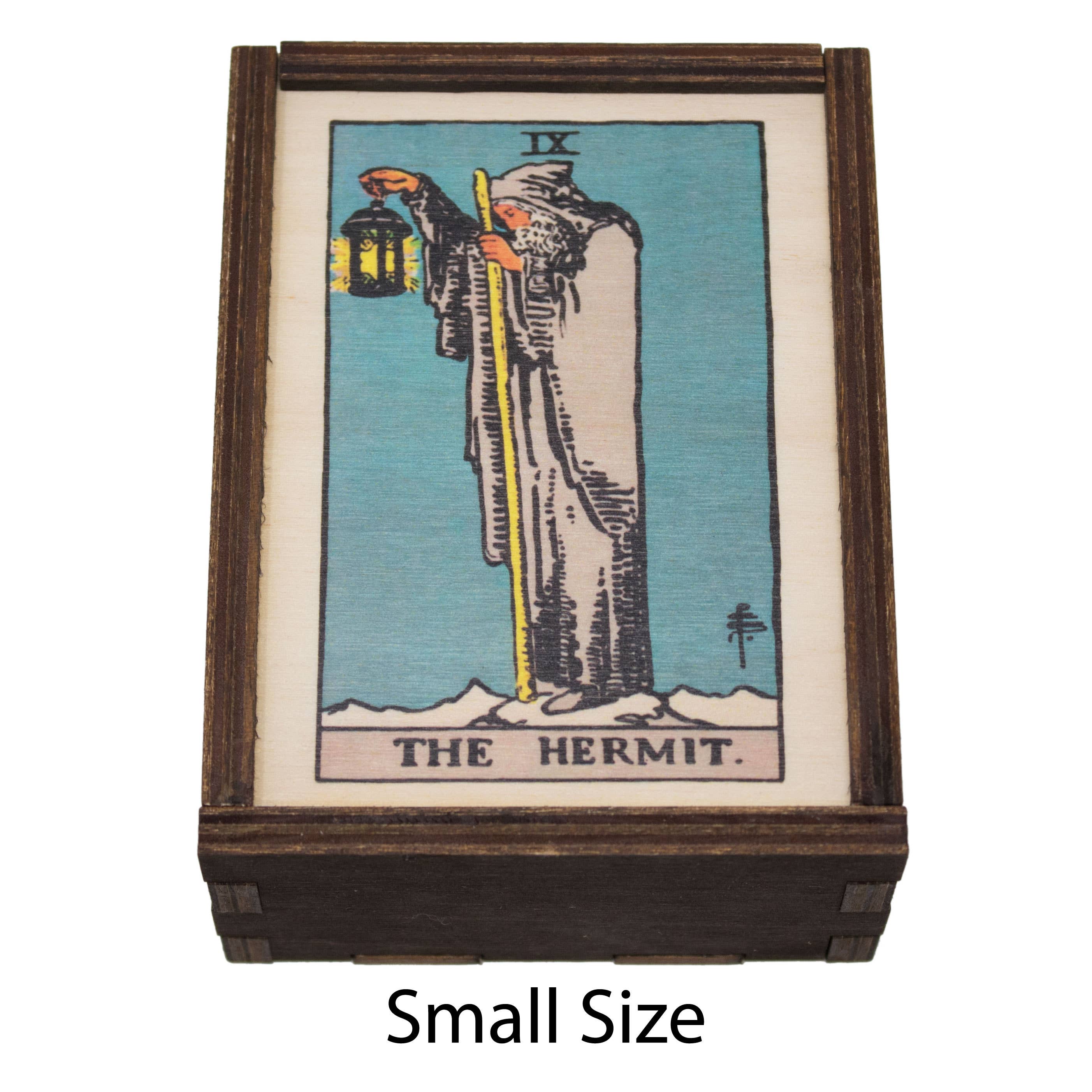 Most Amazing - Vente Boîtes décoratives - Tarot - 9 - L'Ermite Boîte de rangement pleine couleur4