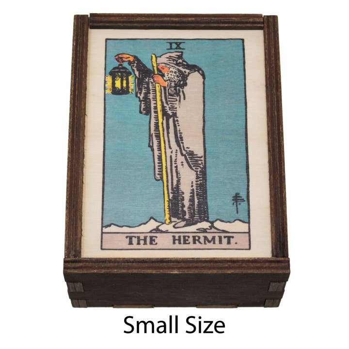Most Amazing - Vente Boîtes décoratives - Tarot - 9 - L'Ermite Boîte de rangement pleine couleur4